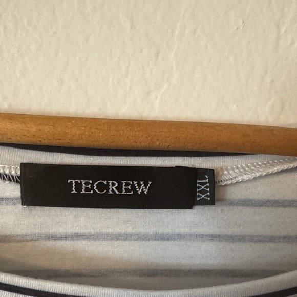 Tecrew Black and White Striped Tank Top - Picture 2 of 3